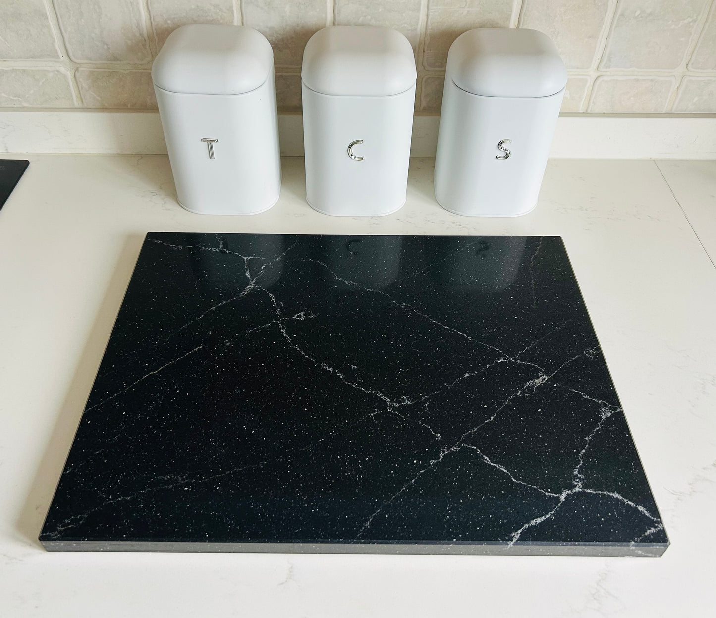 Unique Portoro Quartz Stone Chopping Board