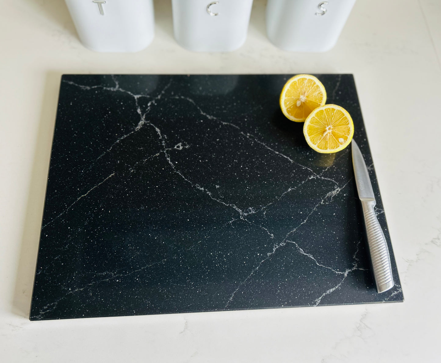 Unique Portoro Quartz Stone Chopping Board