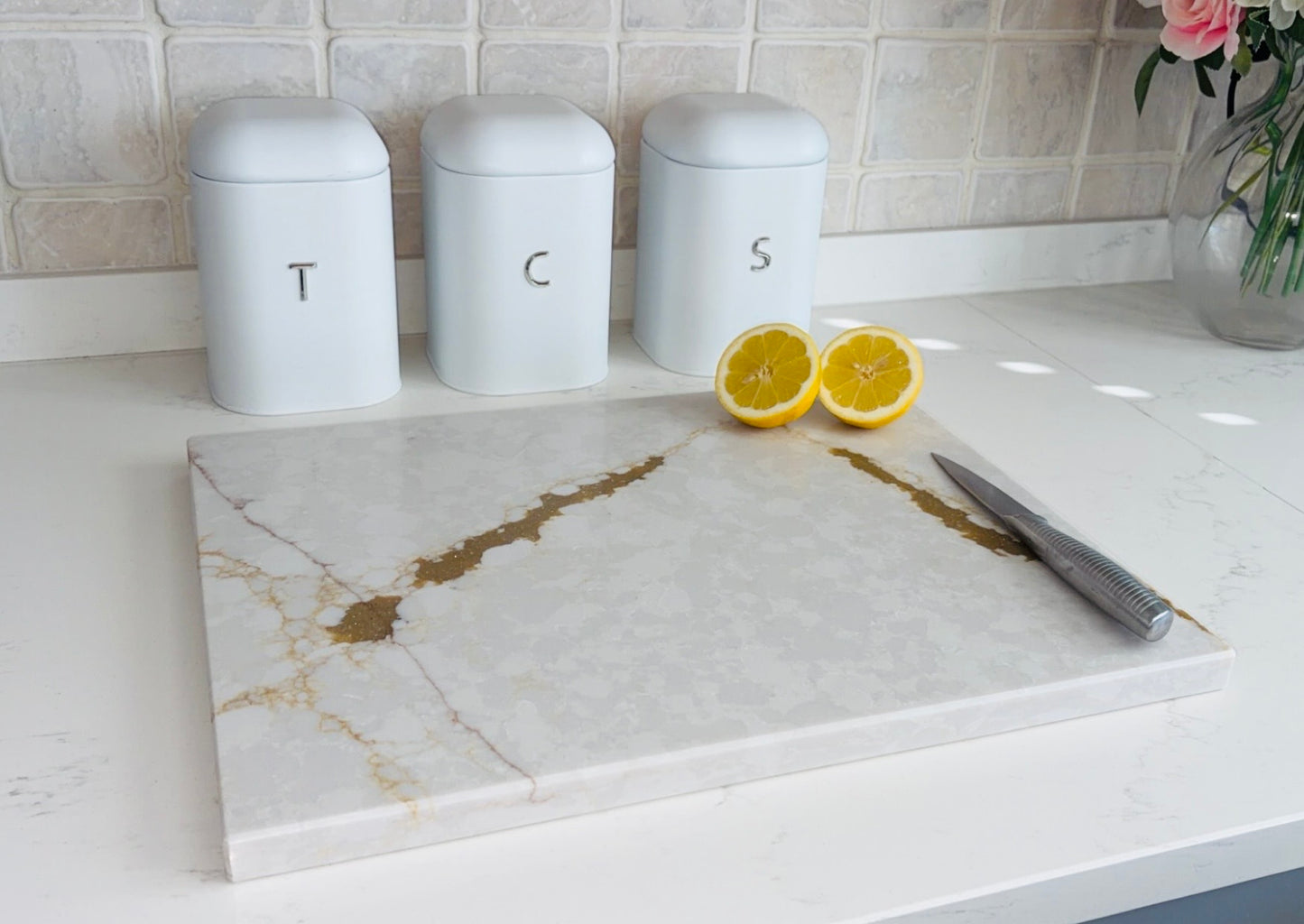 Versailles Quartz Stone Chopping Board