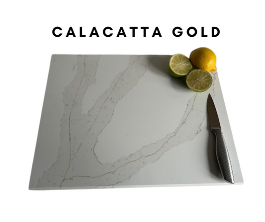 Calacatta Gold Quartz Stone Chopping Board