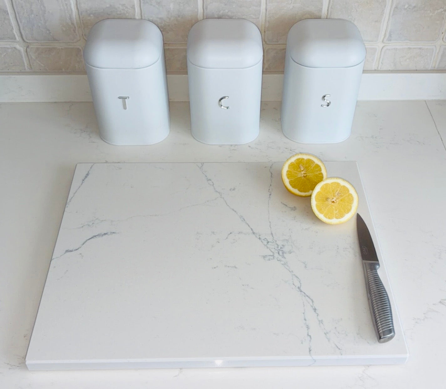 Unique Venatino Quartz Stone Chopping Board