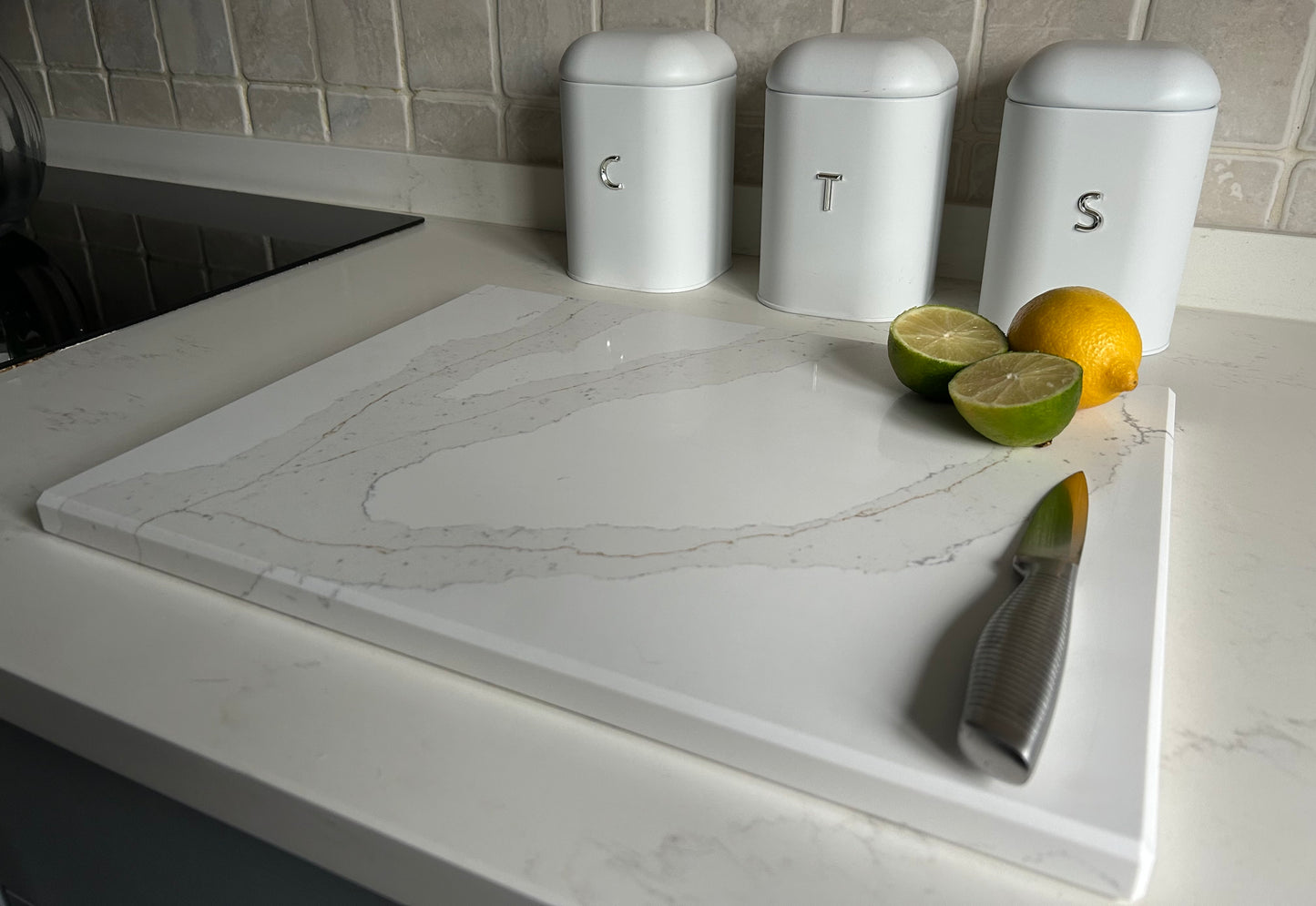 Calacatta Gold Quartz Stone Chopping Board