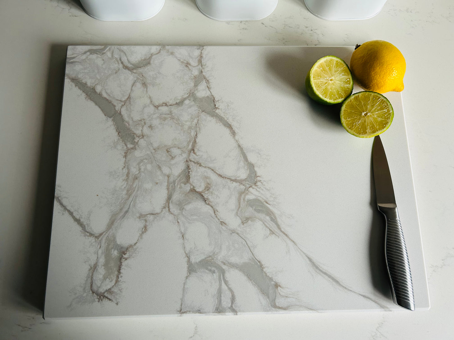 Calacatta Supreme Quartz Stone Chopping Board