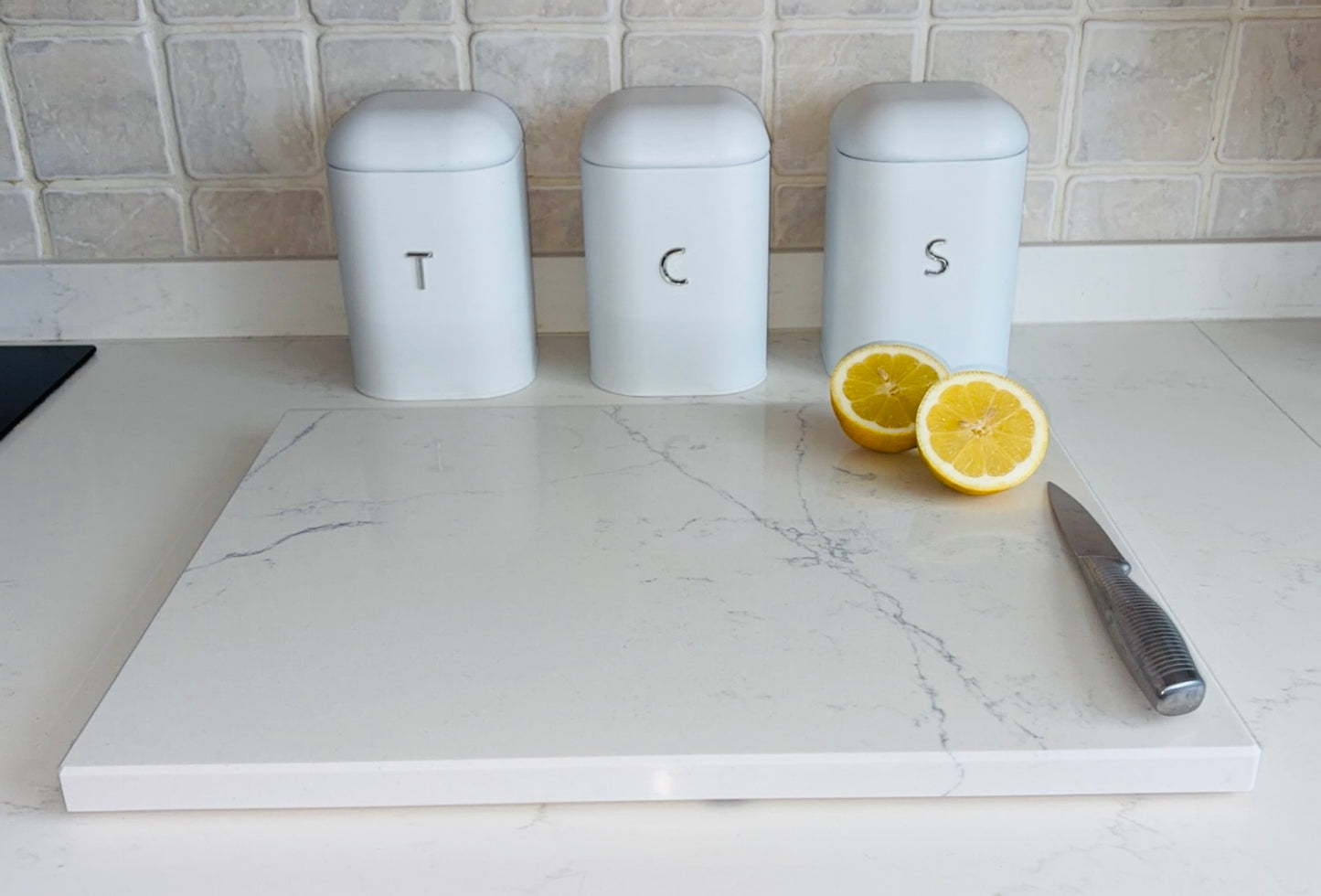 Unique Venatino Quartz Stone Chopping Board