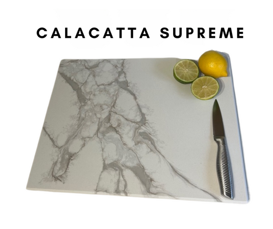 Calacatta Supreme Quartz Stone Chopping Board