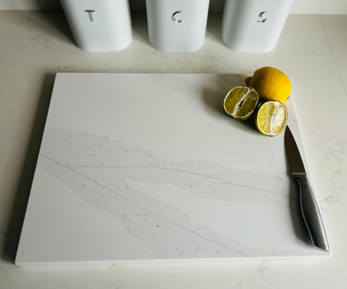 Calacatta Grey Quartz Stone Chopping Board