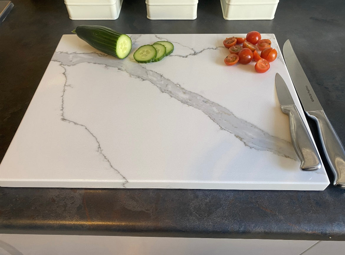 Calacatta Original Quartz Stone Chopping Board