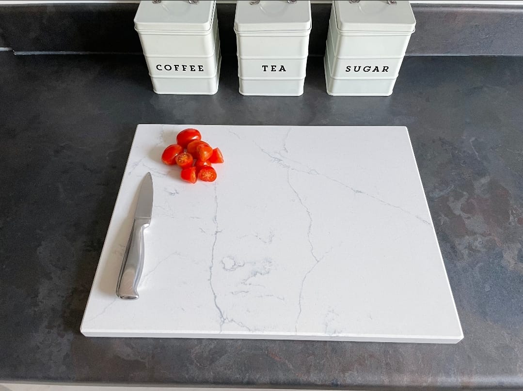 Unique Venatino Quartz Stone Chopping Board